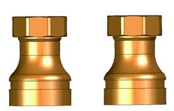 reduceerset 2x 60,3 victaulic naar 6/4 binnendraad meibes 66305.50